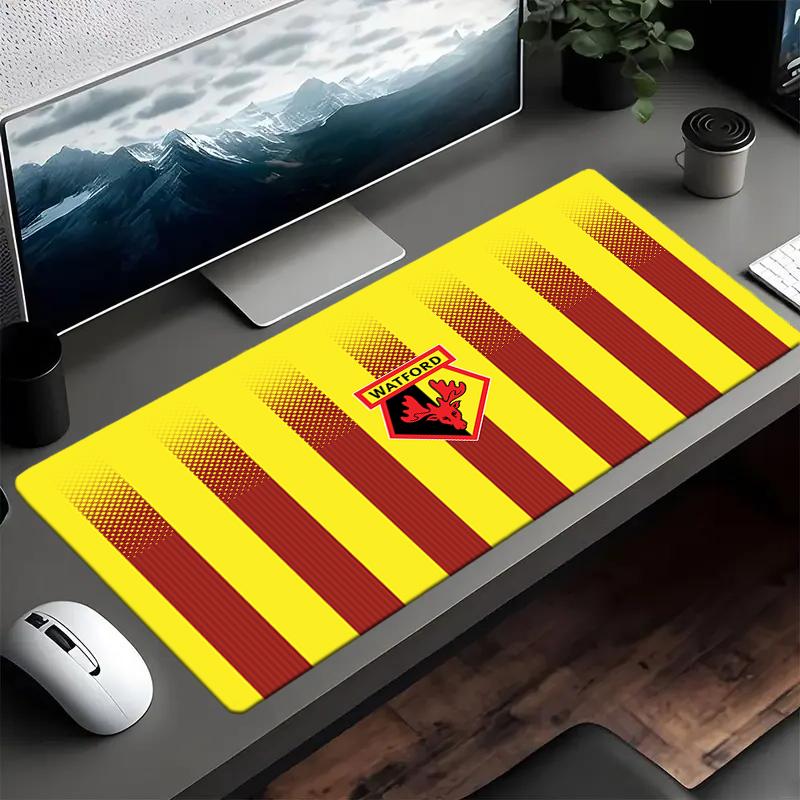 Watford Crest Design Mouse Pad, Gaming Mouse Pad, Keyboard Pad, Desk Decor for Computer Notebook Fan Gift Birthday Gift