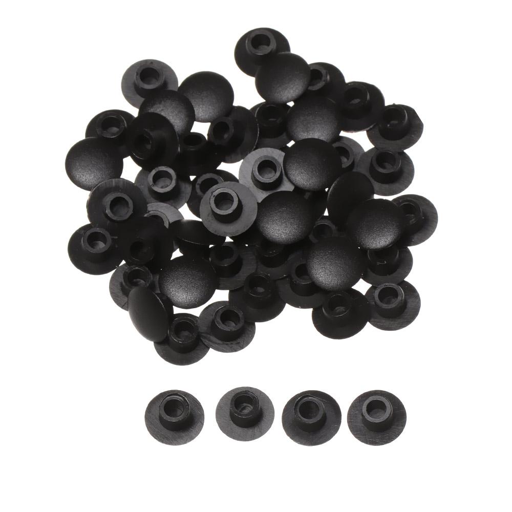 50Pcs Practical Hardware Hole Ornament Exterior Furniture Hole Covers Dust Plug Stopper Protective Cap Screw Decor