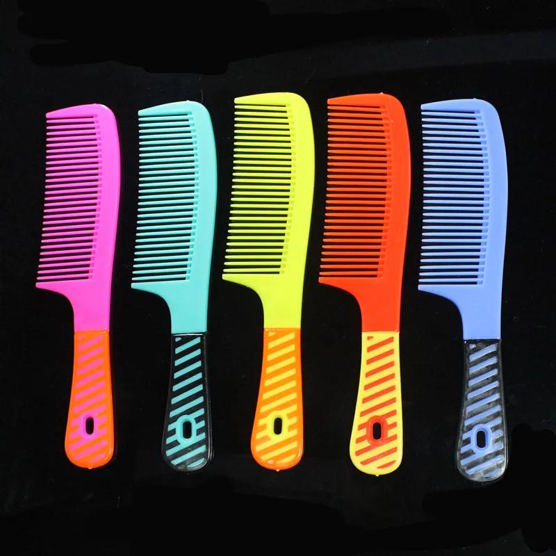 Hairdress Comb Heat Resistant Woman Wet Hook Curly Hair Brushes Pro Salon Dyeing Styling Tools Coarse Wide Spikes Tooth