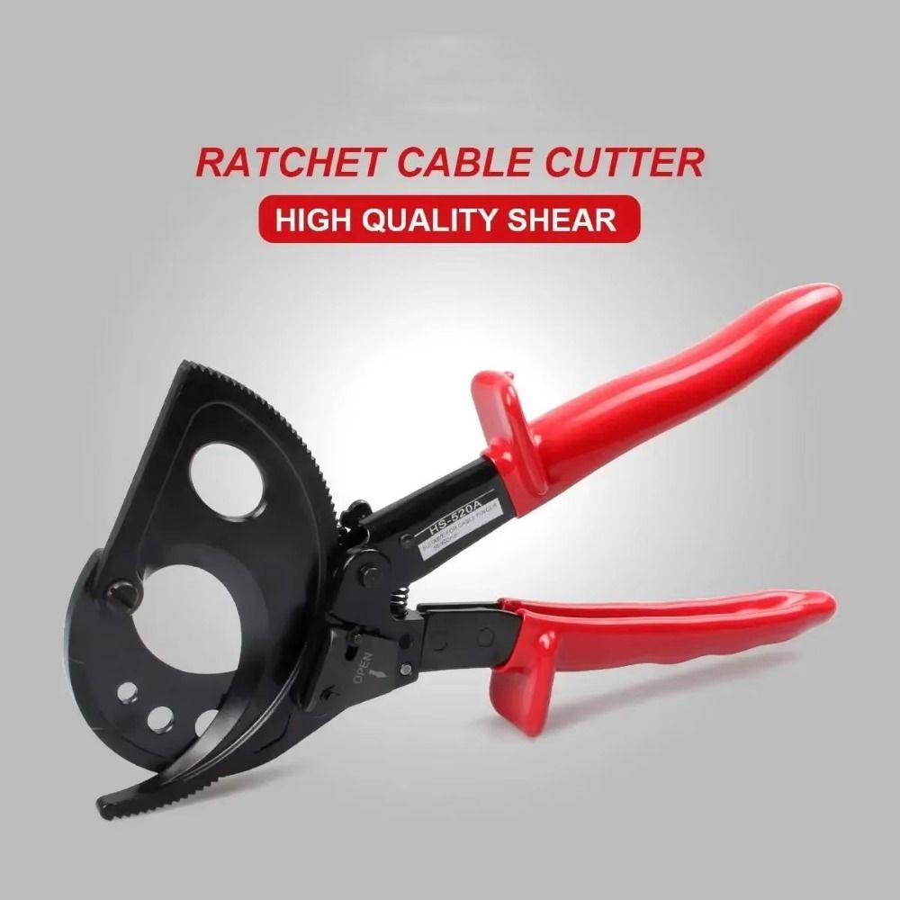 Heavy Duty Ratchet Cable Cutter Labor-saving Cable Cutter  Mechanical Electrician