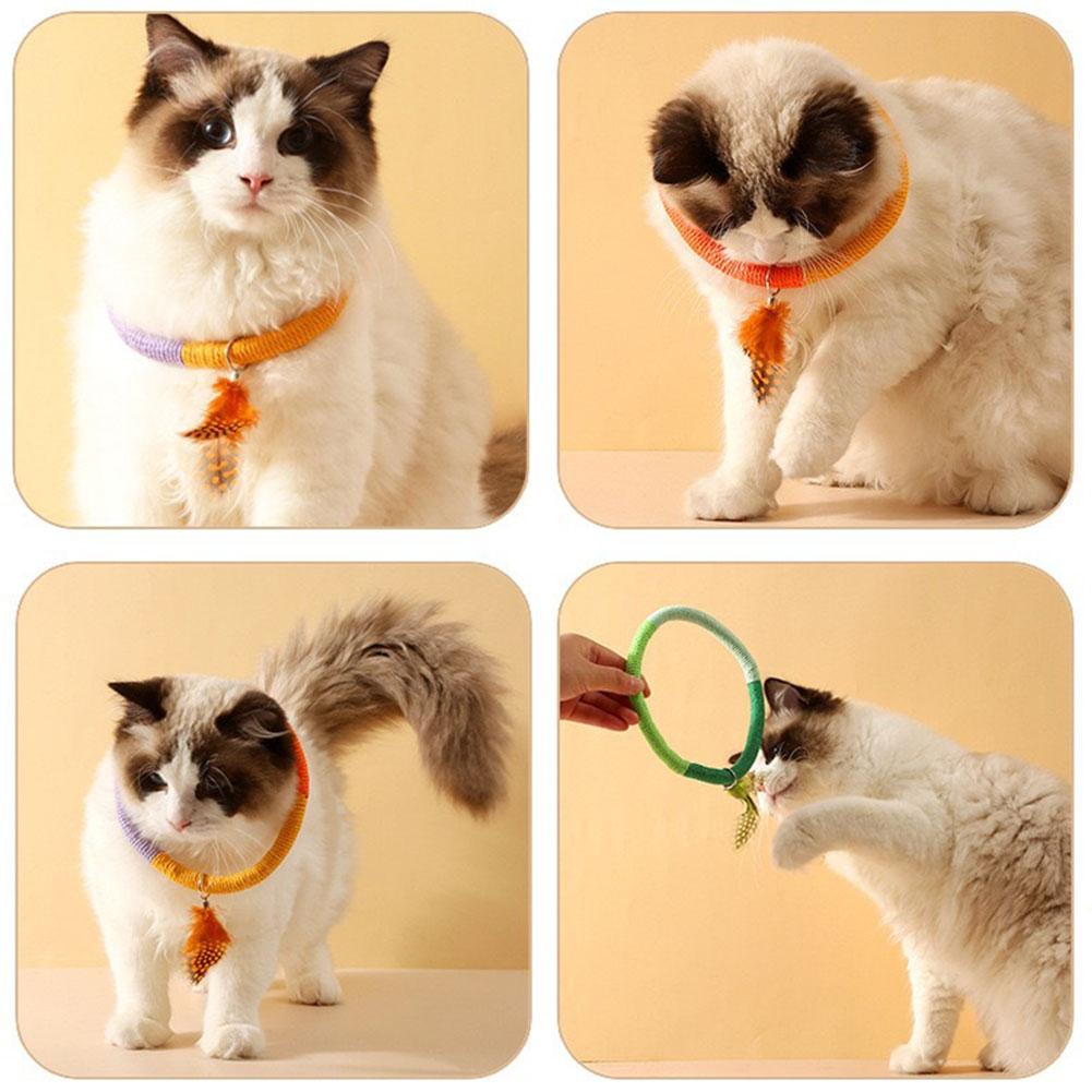 Interactive Chewing Cotton Rope Toys Bite Resistant Funny Cat Teaser Toy For Cat Dog
