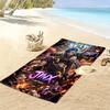 Jinx Print Beach Towel, Large Soft Quick Dry Towel for Beach Camping Swimming