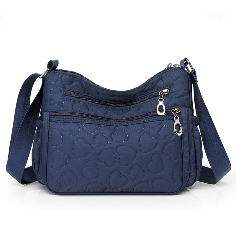 Crossbody bag women's new medium and women's bag large capacity shoulder nylon mother bag casual women's bag