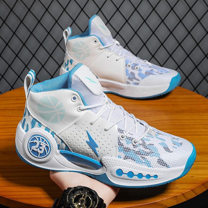 New summer basketball shoes men's non-slip and wear-resistant actual running sports shoes mesh breathable quality sneakers