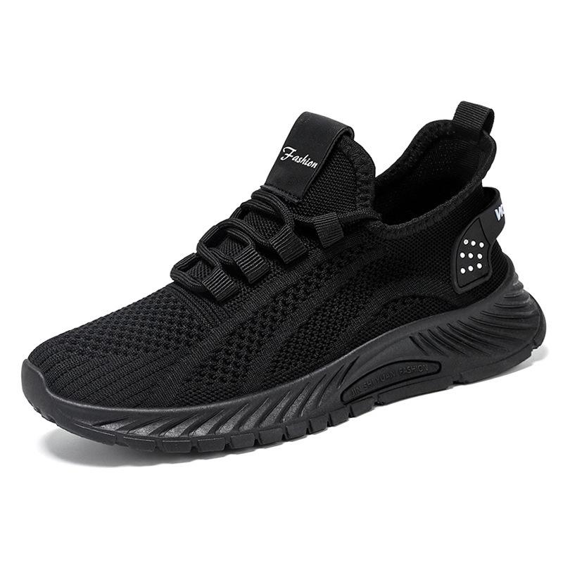Women's 2024 Spring Fashion Flyknit Running Shoes - Breathable, Casual Sports Sneakers.