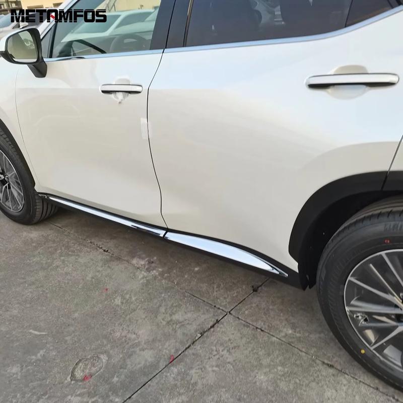 For Lexus NX 250 350 350H 450H 2024 2025 Chrome Door Side Line Strip Body Skirt Molding Trim Sticker Accessories