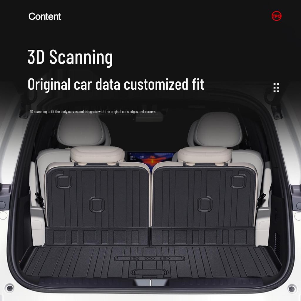 Changan Deep Blue S09 TPE Rear Trunk Mat - Automotive Interior Accessory
