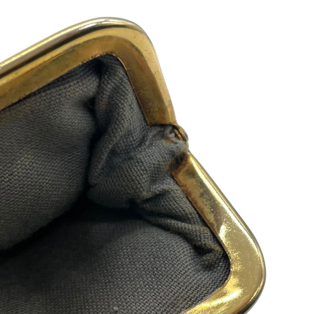 Gebrauchtes DiorCoin Etui Marineblaues Canvas Damen