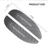 gwjd3 2PCS Carbon Fiber Car Rearview Mirror Rain Eyebrow Visor for Mercedes Benz B/C/E/S Class A Class C200L GLC GLK New CLA GLA