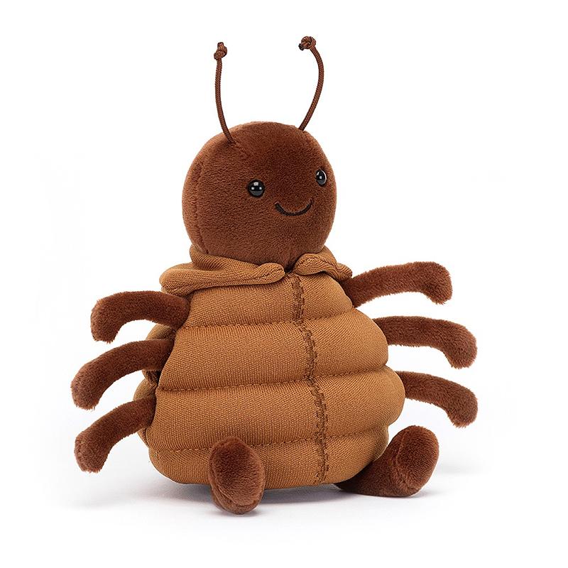 Jellycat Insect Series Animal Brown Spider Cute Doll Plush Doll 13cm High