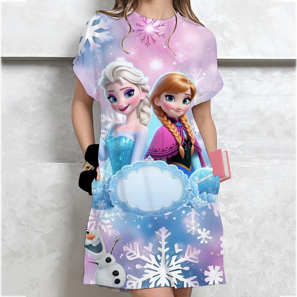 Comfortable Simple Printed Women s Clothing Casual Fashionable Casual Dresses S