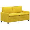 Yellow Sofa 156 x 81 x 87.5 cm Velvet
