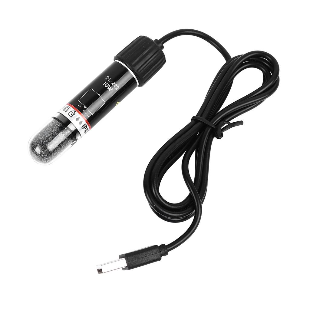 Small Aquarium Heater USB Heating Submersible Fish Tank Heater Low Voltage Constant Temperature