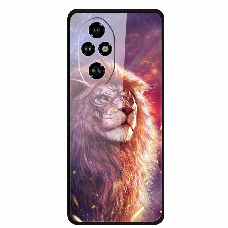 Tempered Glass Case For Honor 200 Pro Case Hard Phone Back Cover Soft Bumper For Honor 200 Pro Case Honor200 Pro 200Pro Bag Capa