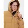 Winter Jacket Calvin Klein Crinkle K10K112228 Beige, Standard Fit