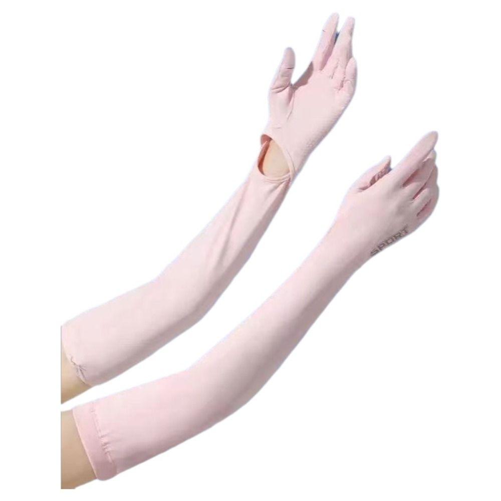 Eis-Seide Sommerhandschuhe UPF50+ Sonnenschutz Armstulpen Handschuhe Sonnenschutzhandschuhe Für Damen Mädchen