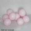 10" Thickened Light Pink Macaron Round Latex Balloons for Birthday Decoration