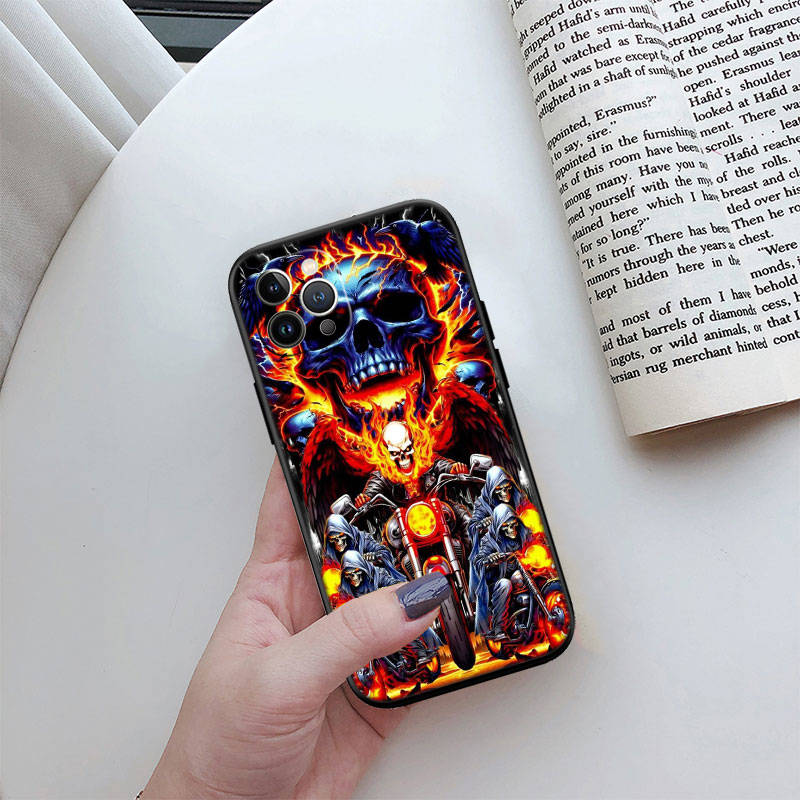 

JO26 Ghost Rider Phone Case for Samsung A35 A25 A24 A15 A05S A05 M55 M35 M15 A06 A16 A02 A12 A13 A10 A20 A30 A22 A31 A32 A33 A41 A42 A50 Samsung A20 безодня