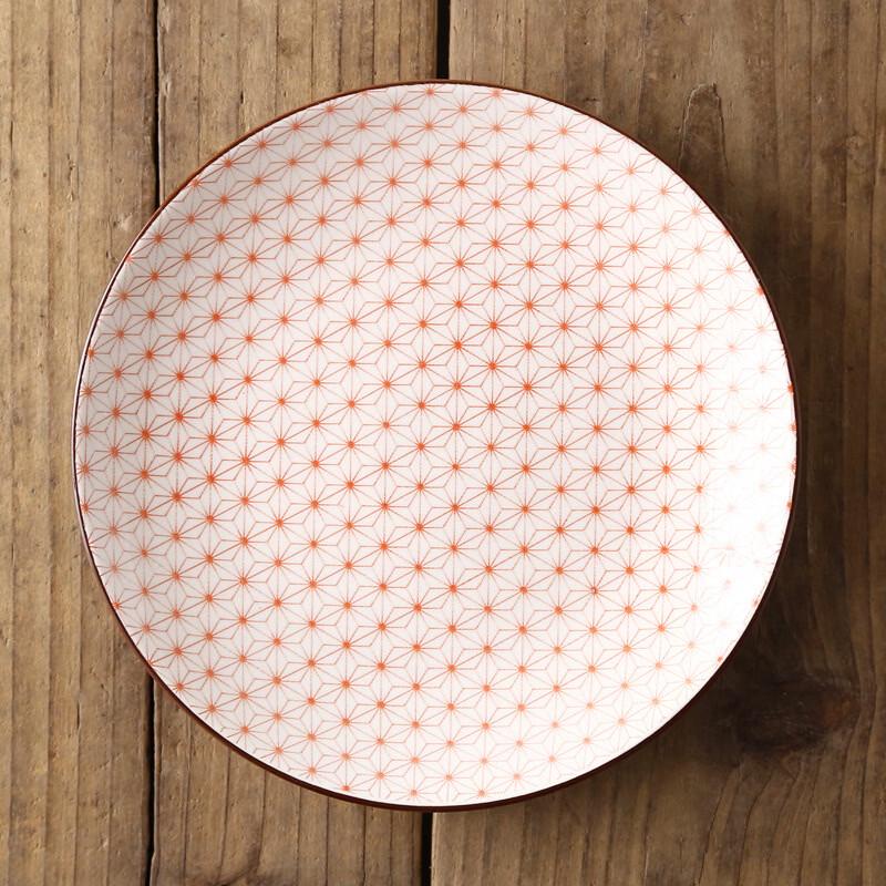 Diruien Nordic Style 6-Inch Underglaze Ceramic Plates 6-inch (Set of 2)