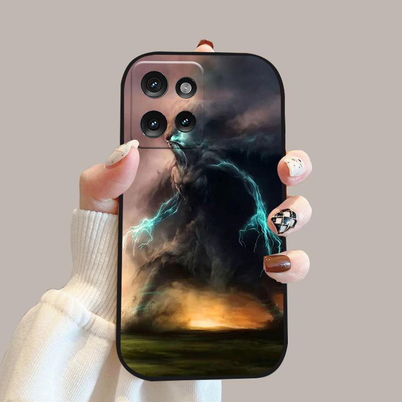 Fashion Painted Coque Case For Moto Edge 50 Soft Silicone TPU Phone Cover For Motorola S50 Edge50 Neo 5G Shockproof Protector