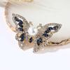 Pearl Butterfly Brooch Autumn Winter Fashion Alloy Plated Aesthetic Design Women's Clothing Accessories BFF Gift Pin