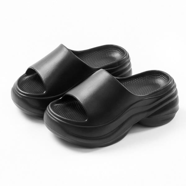 Women's 2025 Summer Height-Boosting Platform Beach Slippers