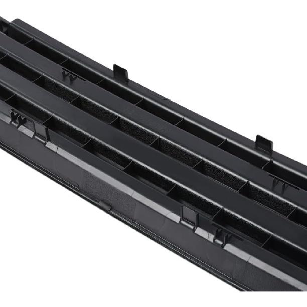 PIT66 Front Bumper & License Plate Bracket Mount Fascia Cover Compatible with Ford F150 Models w/o Block Heater & w/o Grille Shutters 2015-2017