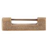 Antique Copper Lock Chinese Old   Delicate Carved Padlock for Jewelry Box Wedding Gifts