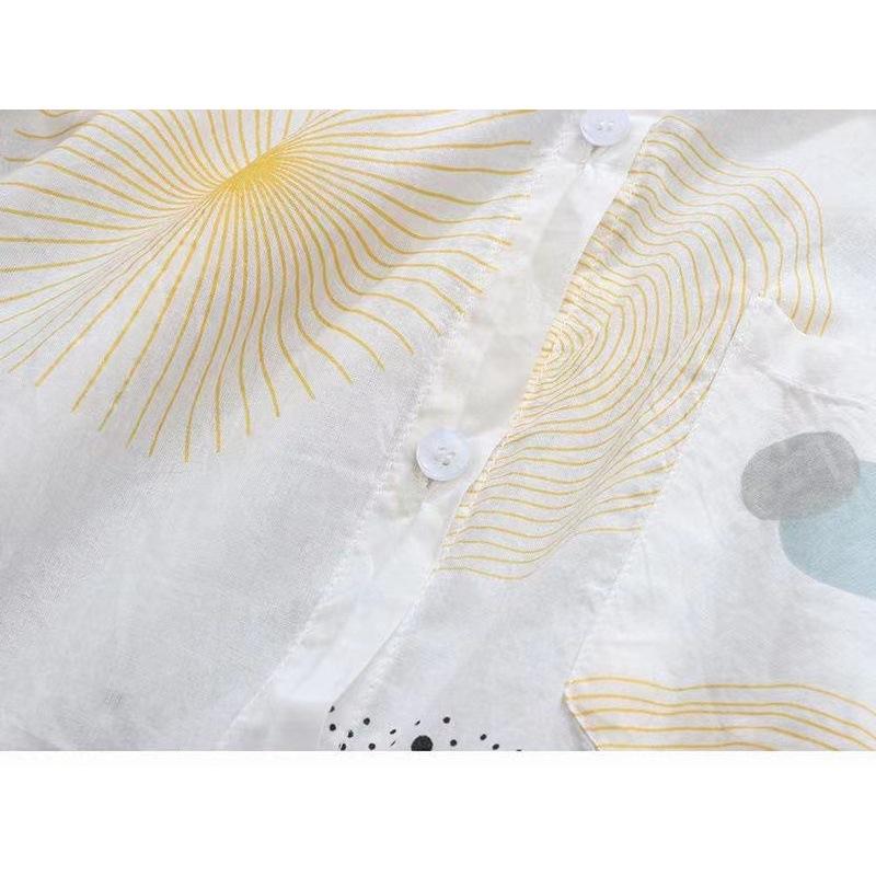 Camisa Casual de Temperamento para Mujer Moda Blusa Suelta para Mujer Elegante Blusa de Manga Larga Camisa de Protección Solar para Vacaciones Fin de Semana