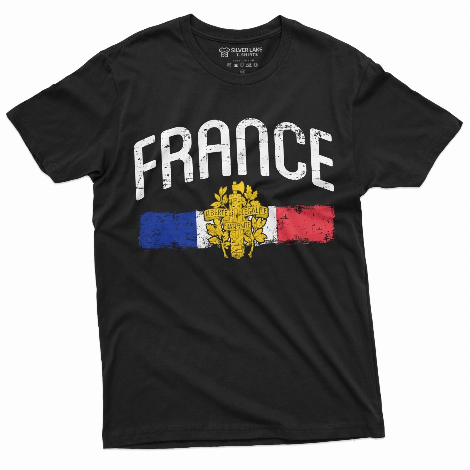 France National Flag Tee France Patriotic T-Shirt Mens Womens Tees Top French Gift Ideas France Lover S