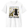 Angine De Poitrine Band TShirt Summer Cotton T Shirts For Unisex Trendy Cool Casual Tee Shirt Short Sleeves Streetwear Top Tees