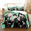 Kaiju No. 8 Beding Set Single Twin Ful Quen King-Sized Dimensionsd Dimensions Bed Linen Set Adult People Kid Bedrom Duvet cover Sets 3D Print Anime