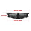 For Infiniti G25 G37 4 Door Sedan 2010-2013 Q40 Gloss/Matte Black/Carbon Fiber Look  Front Grille Grill Upper Bumper Hood Mesh