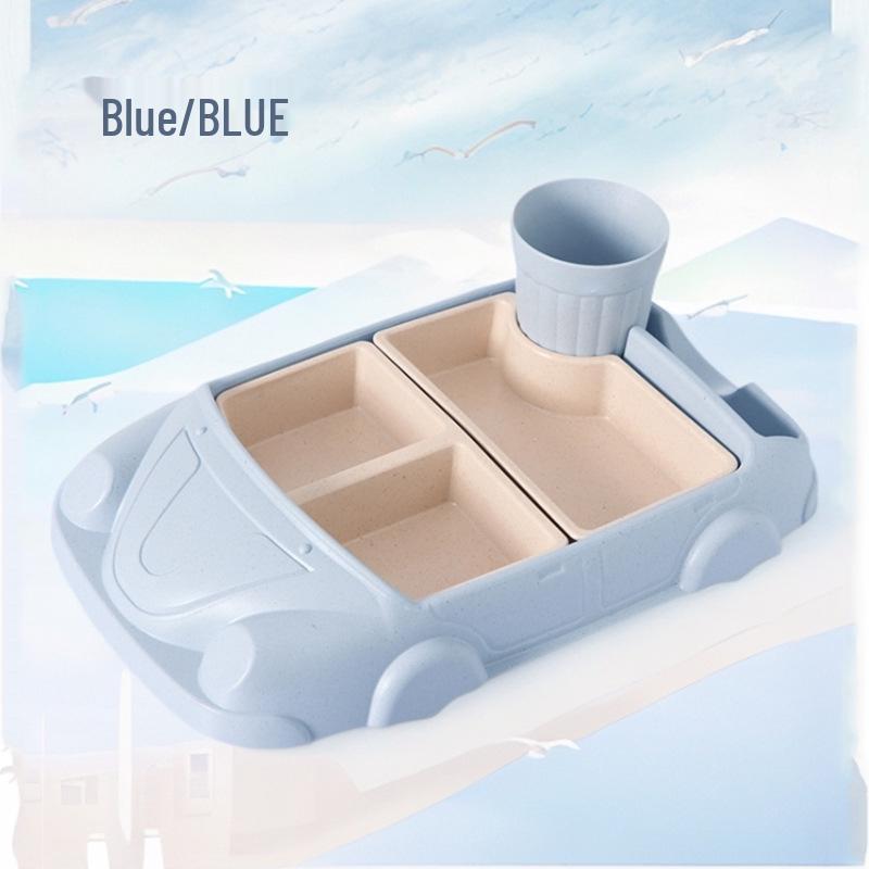 

Набор детской мультяшной посуды из бамбукового волокна – Креативная тарелка с отделениями в подарок