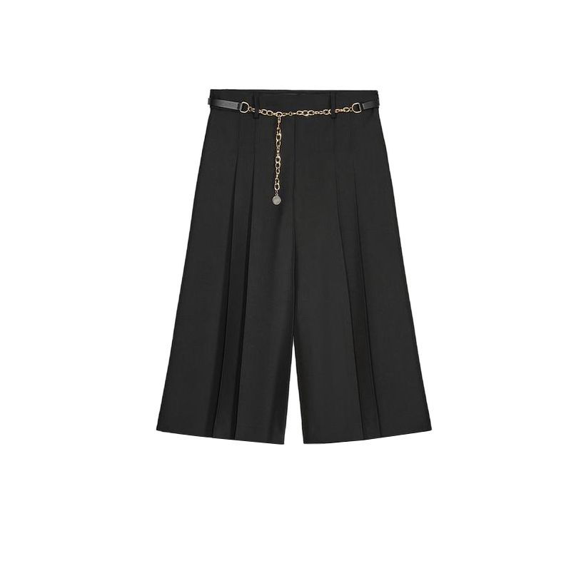 

Весна Новая Женская одежда Стиль Коммутер С Цепным Поясом Панк Мода Длинные Повседневные Шорты 2143721 Black L