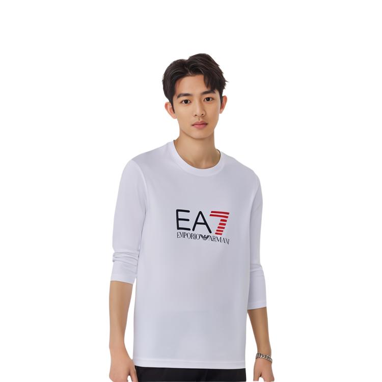 EMPORIO ARMANI EA7 T Shirt Men's White 6YPTC1-PJH7Z-1100
