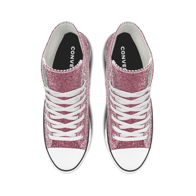 Converse Chuck Taylor All Star High Glitter By You Unisex Sneakers Multi-Color 173144C