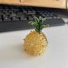 Ananas Comosus Crystal Pineapple Ornaments Glass Miniatures Pineapple Model  Fengshui Paperweight