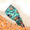 Printed Surgical Cap Scrub Cotton With Button Doctor Wrap Long Hair Adjustable Lace-Up Women Beauty Care Hospital Accessories.