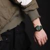 NAVIFORCE Analog Military Sports Watch Green Silicone Strap Unisex Waterproof