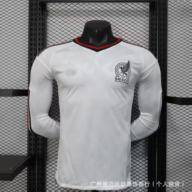 2025-2026 Player Version Long Sleeve Soccer Jersey Mexico Chelsea Portugal England Germany Inter Milan Barcelona