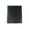 Solid Color A4 Double-Sided Pocket Document Binder, Thickened PP Plastic Storage Folder