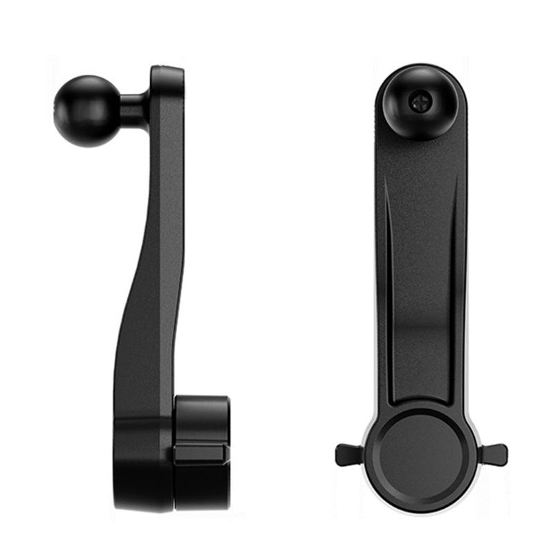 Adjustable Car Outlet Phone Mount With 17mm Ball Joint & Extendable Hook Air Vent Clip for Power Transfer Stands
