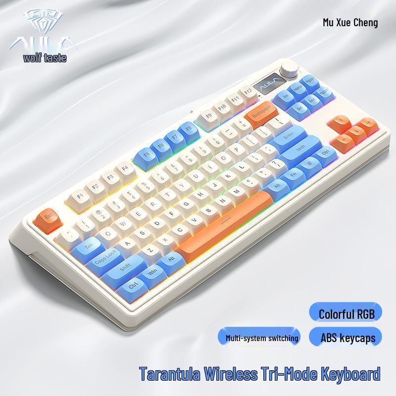 Tarantula S99 Wireless Tri-Mode RGB Bluetooth Mechanical Keyboard for Gaming & Office.