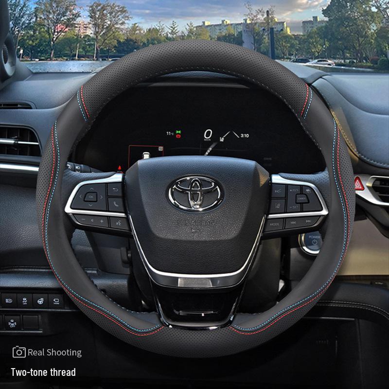 Ultra-Thin Steering Wheel Cover for 2022 Toyota Grevia Modification