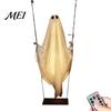 Porch Spooky Atmosphere Hanging Swinging Ghost Halloween Decoration, LED Light Up Large Outdoor Decorations with Remote Control for Outside