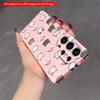 2DFlat Samsung phone case Kawaii Cat and Rainbow Pattern Phone Case Applicable to Galaxy S22 S23 S24 S25ULTRA S26 A12 A13 A14 A15 A16