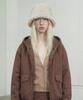 Eondeokeonteulolseutyudio Winter Fur Bucket Hat Stand Bucket / Fur / Mink Iv