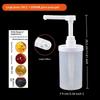 1Pcs Kitchen Honey Container 5-30Cc Liquid Dispenser With Scale Coffee Syrup Bee Drip Bottle With Hydraulic Pump And Nozzle Head
