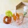 1PC Vase Home Decor Candle Holder European Glass Candle Holder Wedding Decoration Multiple Options Available